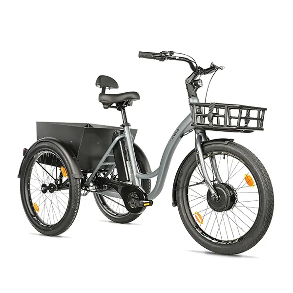 Tricycle électrique premium pour adulte en location à l'Île d'Yeu